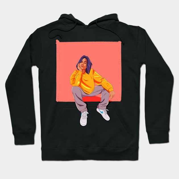 Street Girl Streetwear Shirt Hoodie by weekendillustrator